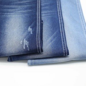 Tissu Denim en coton Polyester Spandex, étoffe élastique de haute qualité, offre spéciale - Product Image 3