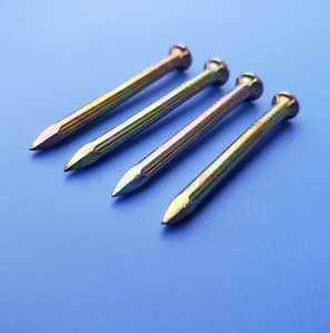 1 kg Betons tahl 1 "Flach kopf nagel mit glattem Schaft 10 Einheiten pro Karton - Product Image 3