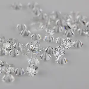 Hot Sale DEF Farbe VVS Loose Diamond HPHT Crushed Stone Runds chliff Erstellt Polierter, im Labor gewachsener Diamant