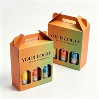 Cajas de Cartón Corrugado para Botellas de Cerveza y Latas de Bebidas con Logotipo Personalizado, Cajas de Papel Kraft para Botellas de Vino y Bebidas Energéticas