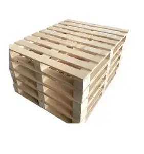 Pallet di legno diretto dalla fabbrica a basso prezzo pronto per l'esportazione