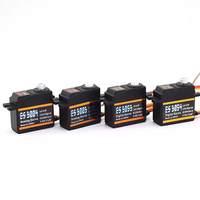 Servomoteur analogique numérique mini EMAX ES3003 ES3004 ES3053 ES3054 17g 3.5KG.cm avec engrenages métalliques et plastiques pour avion RC F3A 3D à voilure fixe