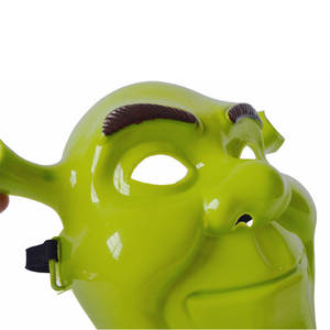 Mascarilla de película de gran calidad, máscara facial de PVC de monstruo verde <span class=keywords><strong>Shrek</strong></span>, Cosplay, accesorios de fiesta - Product Image 4