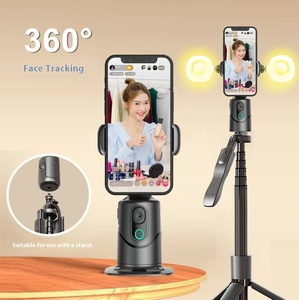Nouveau modèle Smart 360 ° entièrement automatique téléphone cardan Tiktok diffusion en direct rotatif <span class=keywords><strong>Vlog</strong></span> dispositif de stabilisation aucune application nécessaire - Product Image 2