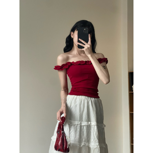 Bon prix, T-shirt compressé écologique pour femme, plusieurs tailles, taille haute, coupe droite, étiquette personnalisée, coton doux et élastique, élégant - Product Image 6