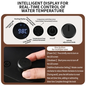 1L nồi hơi điện nước thông minh Cà Phê Trà Maker Ấm đun nước điện - Product Image 5