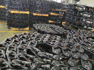 พร้อมจัดส่ง โซ่ตีนตะขาบรถขุด Caterpillar E390 คุณภาพสูง 51 ข้อ ชุดประกอบข้อต่อตีนตะขาบแบบฟอร์จ อะไหล่แท้ OEM หมายเลข 5424530 - Product Image 1