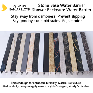 Tiras de Sellado Impermeables de PVC, Tiras de Silicona Transparente Rectangulares para Baño, Barrera Retenedora de Agua - Product Image 2