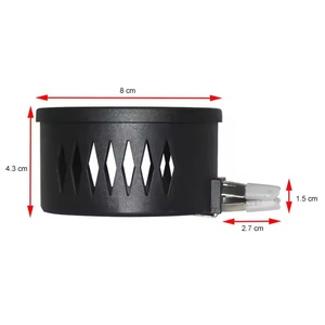 Rafraîchisseur d'air IKEDA Design Diffuseur d'air de voiture Senteurs Décoration Désodorisant Porte-parfum Clip Vent - Product Image 4