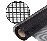 Moustiquaire plissée en fibre de verre imperméable pour fenêtres et portes
