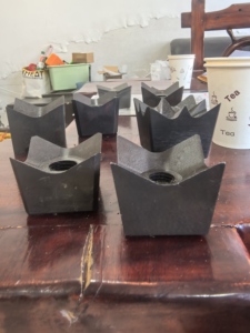 Lame per Decespugliatore, <span class=keywords><strong>Coltelli</strong></span> per Trincia in Acciaio 65Mn, Universali con Fori per Bulloni, Resistenti all'Usura - Product Image 5