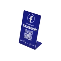 Carte de contrôle d'accès 13.56 MHz Identification par radiofréquence personnalisée Code QR NFC Carte de commentaire en polychlorure de vinyle étanche