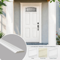 Puertas Interiores para Casas con Marcos, 2 Puertas Interiores de Yute SDL con Marco de 30 x 80 para Casas