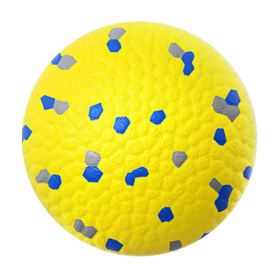Jouets à mâcher pour animaux de compagnie, sphériques, jaunes et bleus, durables, pour chiens et chats de petite et moyenne taille, formation interactive éducative - Product Image 1