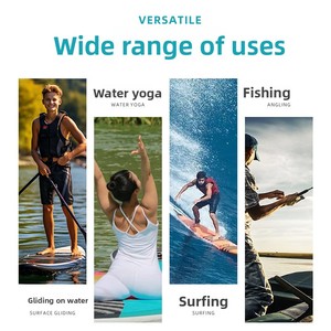 Ensemble de planches de SUP gonflables en PVC pour la pêche, disponible en gros, planche à pagaie Frog pour le surf, la pêche à la ligne et la plateforme flottante aquatique - Product Image 3