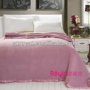 Hot Bán 100% Puer Len Siêu Mềm Thoải Mái Chăn 200x240Cm Mô Hình Rắn Đồng Bằng Phong Cách Dệt Chải Kỹ Thuật Cho Nhà Máy Bay - Product Image 2