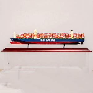 Mô hình tàu HMM làm thủ công, mô hình tàu chở hàng để lắp ráp, quà tặng doanh nghiệp tùy chỉnh năm mới - Product Image 2