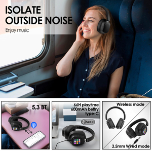 Auriculares Inalámbricos Híbridos OEM ODM con Pantalla Táctil LCD Inteligente, Controlador Dinámico, Resistentes al Agua IPX5, 5 Micrófonos, Cancelación Activa de Ruido Digital - Product Image 6