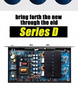 Factory Professional XLR D800 2-Channel Large Capacity Switching <b>Multi</b> Function Input Connection <b>Socket</b> Amplifier Amplifier - Product Image 4