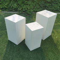 Accessoires de mariage, support de gâteau en fer blanc, socle pour table de présentation, décoration de scène pour événements et fêtes