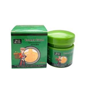 ZB crema per la psoriasi per la dermatite e l'eczema a base di erbe farmaco Anti-prurito antibatterico eczematoide crema per la cura della pelle - Product Image 1