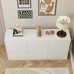 Modern <strong>Chest</strong> of Drawers <strong>with</strong> Soft Close Slides for Clothes Nursery Dresser <strong>with</strong> Large <strong>Storage</strong> Capacity <strong>with</strong> 9 Drawers - Product Image 3