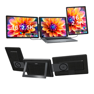Laptop Double Screen Portable Dual Monitor <b>Extension</b> for Effortless Workflow on the Go - Product Image 1