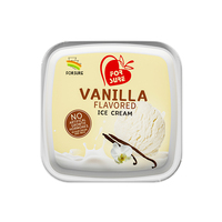 Boîte en plastique PP de 1000 ml avec logo personnalisé pour l'emballage de confiture, conteneur carré transparent de 1 L pour crème glacée avec couvercle