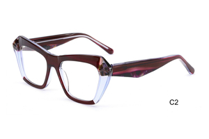 RM6016 Monturas Ópticas de Acetato al por Mayor, Gafas de Lujo para Hombre y Mujer, Monturas de Mariposa Gruesas, Gafas Graduadas de Alta Calidad - Product Image 3