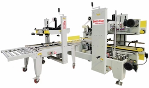 Semi Automatic Carton Box Folding Sealing <b>Machine</b> /carton Sealer Model FX-50 for Hot Sale - Product Image 6