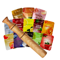 Inhalateur d'huile essentielle sans fumée en bois aromatisé avec logo personnalisé, utilisation buccale, sans nicotine, respiration facile, arrêt du tabagisme, bâtonnets anti-tabac