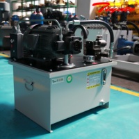 Groupe d'alimentation hydraulique industriel à réponse rapide avec pompe à débit variable et groupe de vannes pour machine à filer