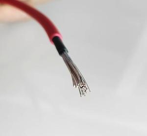 Alambre y cable de cobre estañado de silicona de fábrica de un solo núcleo multinúcleo 200 ℃ 0,75-50mm ² para energía fotovoltaica EIM IAE LF - Product Image 4