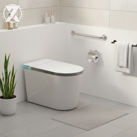 Toilette intelligente en céramique, sanitaire, fonctionnement silencieux, usage commercial et résidentiel, installation facile, fournisseur en gros, luxe