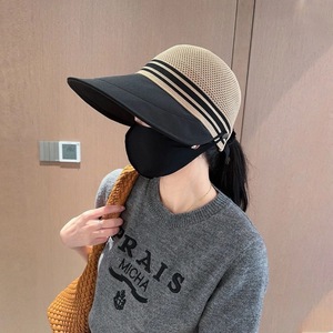 <span class=keywords><strong>Gorra</strong></span> de Visera Ancha Estilo Coreano, Transpirable, Delgada, con Protección Solar, para Mujer, Primavera/Verano 2025 - Product Image 4