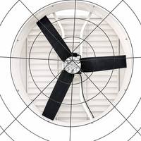 Ventilateur de ventilation EC de 55 pouces avec pales en nylon pour élevage porcin, poulailler, atelier industriel
