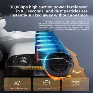 Lavapavimenti intelligente senza fili, tutto <span class=keywords><strong>in</strong></span> uno, con aspirazione, lavaggio e pulizia per pavimenti <span class=keywords><strong>in</strong></span> legno e piastrelle - Product Image 3
