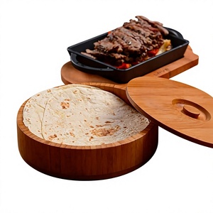 Eco Friendly Wooden Roti Box Chapati <b>Storage</b> <b>Container</b> Handmade <b>Stackable</b> Flip Top Customized Wedding Kitchenware Freshness - Product Image 5