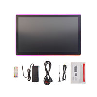 Iluminación digital LED Chasing LED Edge Game Monitor LED Multi Color Light 21,5 23,8 27 32 pulgadas Pantalla táctil Monitor de computadora