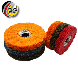 Fournitures de fabrication 19/24/32mm trou hexagonal Dia acier inoxydable polissage meule Sisal coton roue outils - Product Image 1