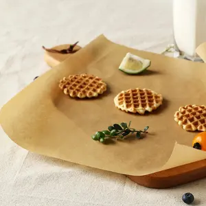 Benutzer definierte fett dichte Silikon Burger Fleisch Kochen Pergament Ofen Back papier Blätter