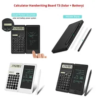 Tablette d'écriture numérique en gros, tableau d'écriture manuscrite, mini calculatrice scientifique solaire portable intelligente, fonction spéciale, dessin
