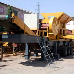300 Tonnen pro Stunde Kapazität Reifen Mobiler Backen brecher für Bau abfälle - Product Image 5