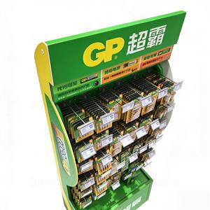 Support d'affichage de piles antivol avec armoire de rangement verrouillable et crochets, présentoir de supermarché pour piles AA/AAA - Product Image 5