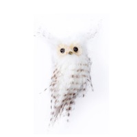 Nouveaux accessoires créatifs faits à la main pour arbre de Noël, pendentifs hiboux, ornements, décorations, petits cadeaux de festival, vente en gros