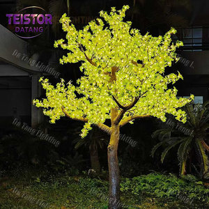 Arbre artificiel LED Ginkgo commercial pour la décoration de centres commerciaux, hôtels et paysages extérieurs lors de festivals et de vacances - Product Image 5