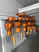 Palans électriques à chaîne certifiés CE, vente directe d'usine, avec chariot, capacité de 3 tonnes, adaptés à diverses grues