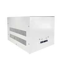 Stabilisateur de tension monophasé domestique 10 kVA automatique LCD 220 V AVR pour réfrigérateur, téléviseur et machine à laver, montage mural