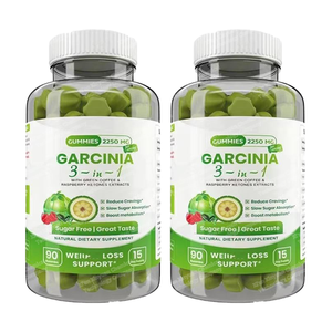 Gomitas Veganas de Extracto Puro de Garcinia Cambogia para el Control del Peso en Adultos, Salud Digestiva - Product Image 2