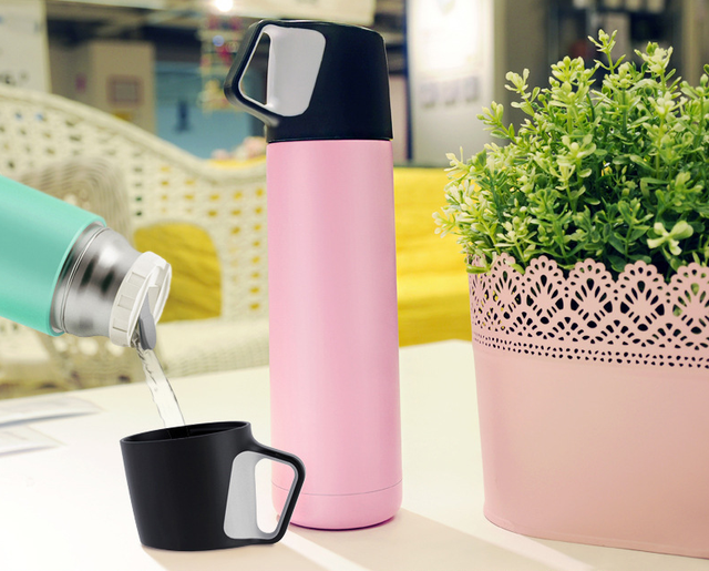 Vacuum Flask Stainless Steel Thermos Insulated Water Bottle,hot & Cold Custom Shaker Bottles